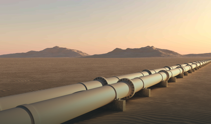 Sales-gas pipeline network context