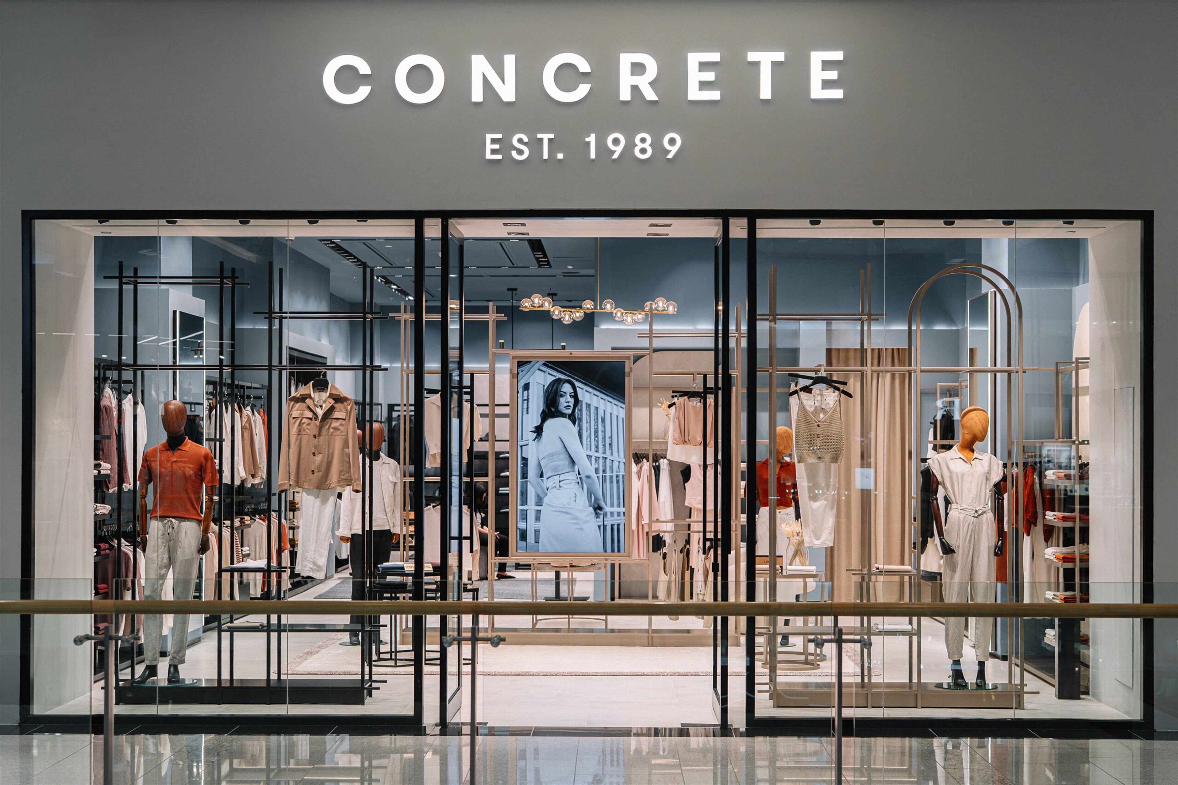 Concrete fashion store at Reem Mall