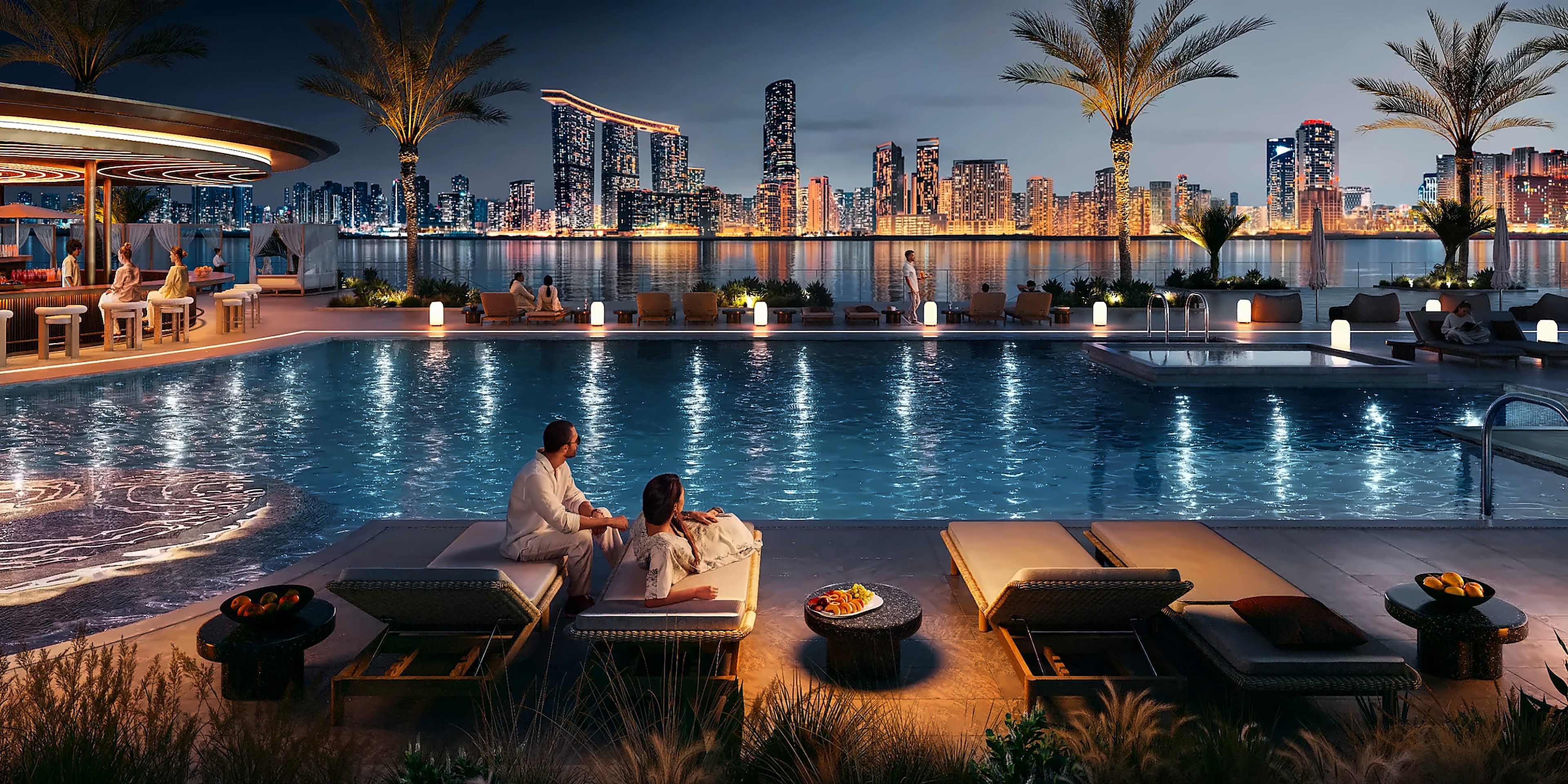 Marsa Al Saadiyat — Official Aldar Destination Render