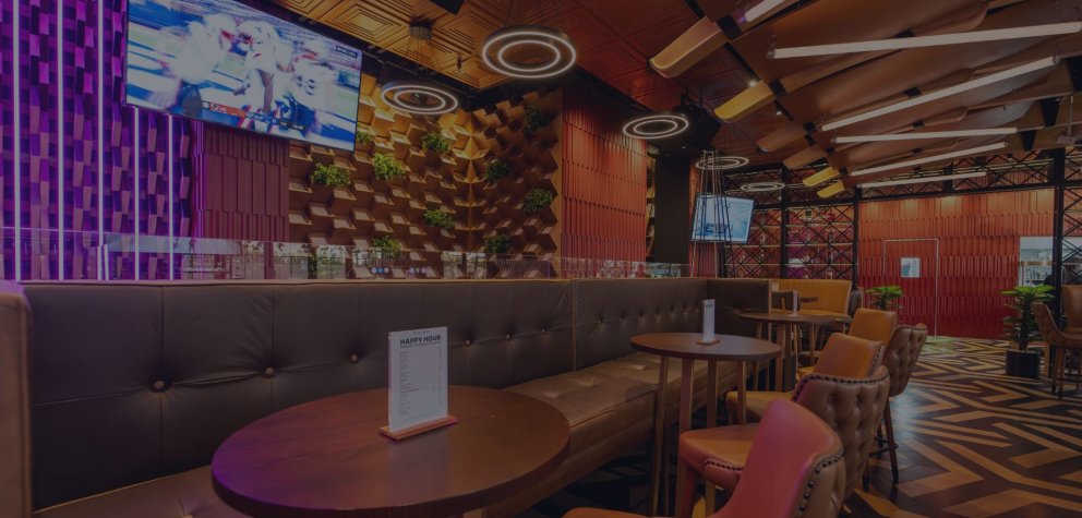 McGettigan’s hospitality interior at Reem Mall